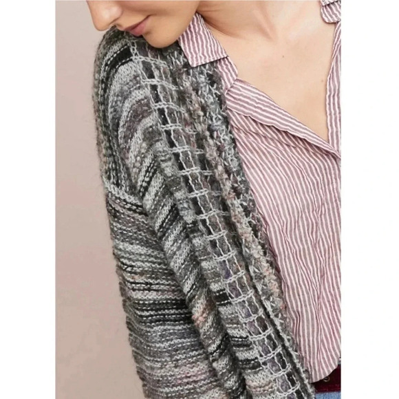 Anthropologie Akemi + Kin Wasilla Alpaca/Wool Blend Knit Cardigan - Picture 2 of 7